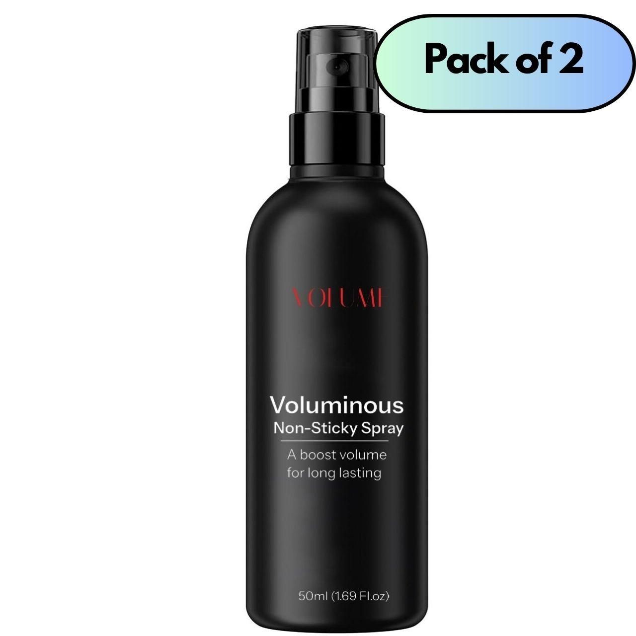 Voluminous Non Sticky Spray 100ml Pack of 2